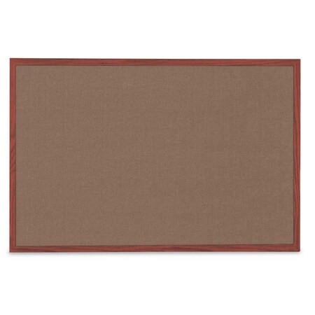 United Visual Products Outdoor Enclosed Combo Board, 72"x36", White Frame/Grey & Cinnabar UVCB7236ODW-GREY-CINNABA